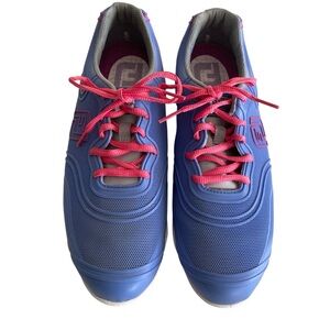 FootJoy Violet and Pink Athletic Golf Shoes